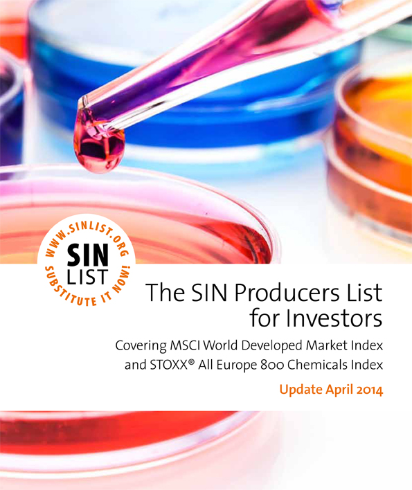 The SIN Producers List for Investors (2014)