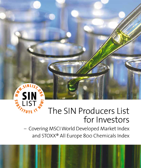 The SIN Producers List for Investors (2013)