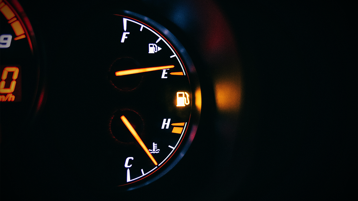 image of car gauge