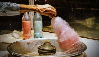 pink cotton candy