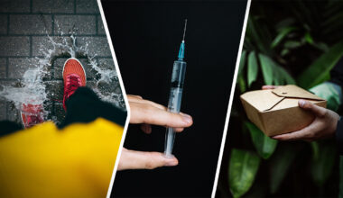 montage of pfas-free product categories